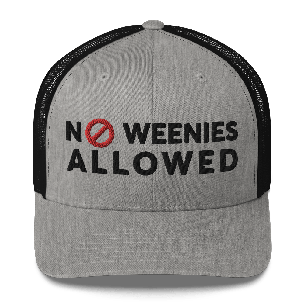 No Weenies Allowed - Retro Trucker Hat