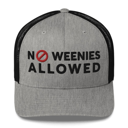 No Weenies Allowed - Retro Trucker Hat