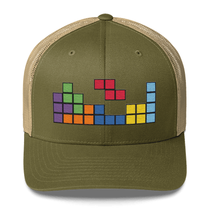 "Tetris" Blocks - Retro Trucker Hat