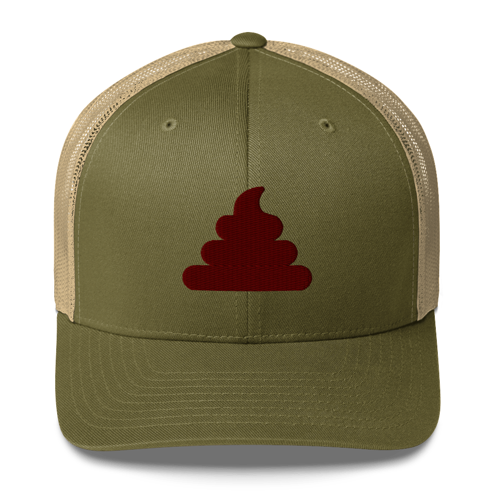 Poop - Retro Trucker Cap