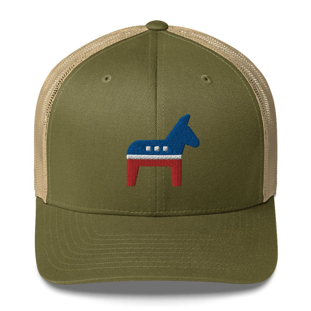 Donkey - Democrat - Retro Trucker Cap