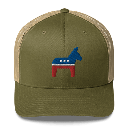 Donkey - Democrat - Retro Trucker Cap