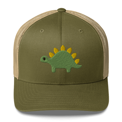 Stegosaurus Dino - Retro Trucker Hat