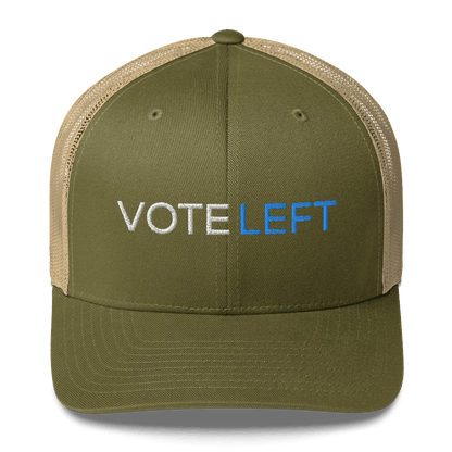 Vote Left - Retro Trucker Hat