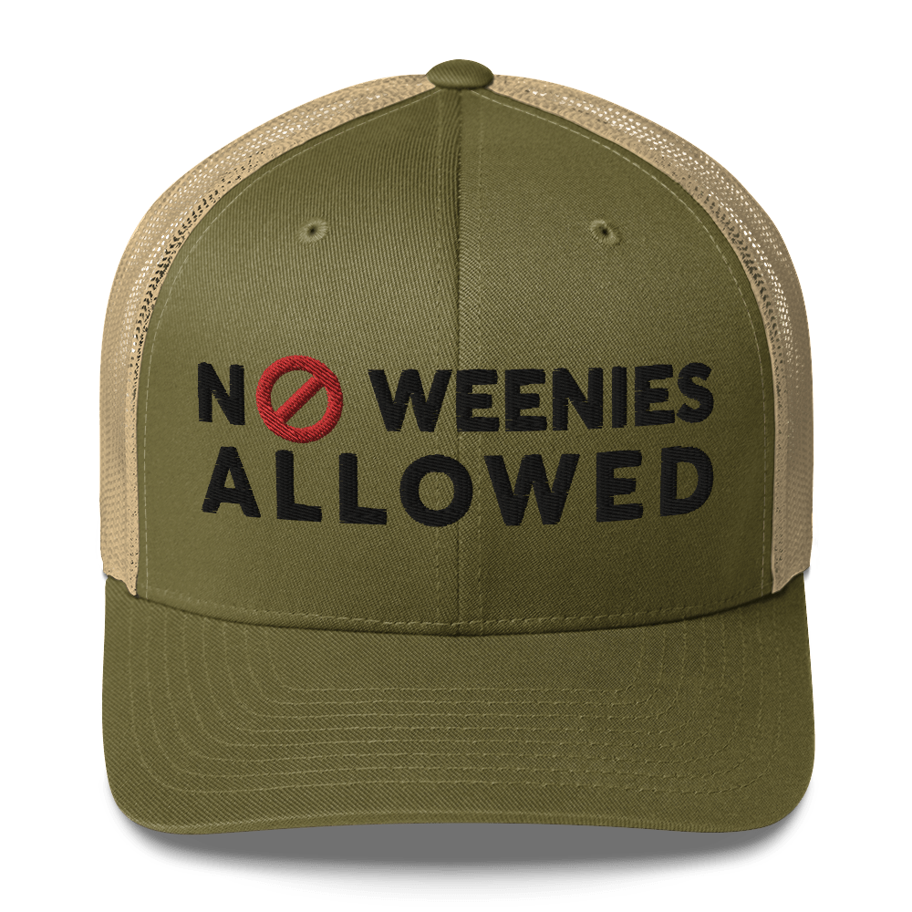 No Weenies Allowed - Retro Trucker Hat