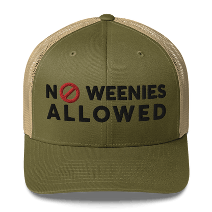 No Weenies Allowed - Retro Trucker Hat