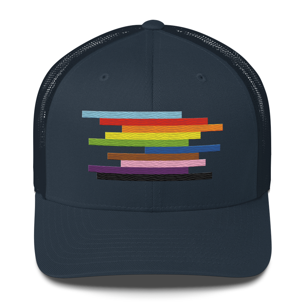 Rainbow Slats - Retro Trucker Hat