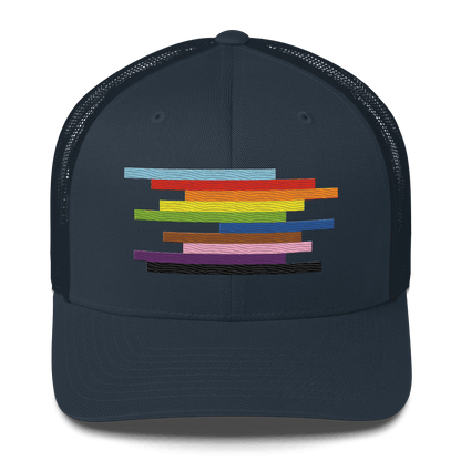 Rainbow Slats - Retro Trucker Hat