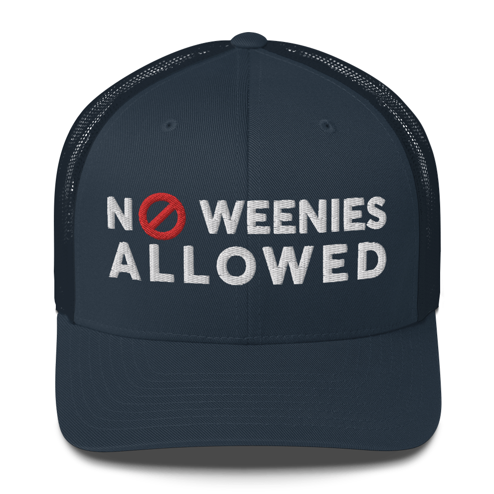 No Weenies Allowed - Retro Trucker Hat