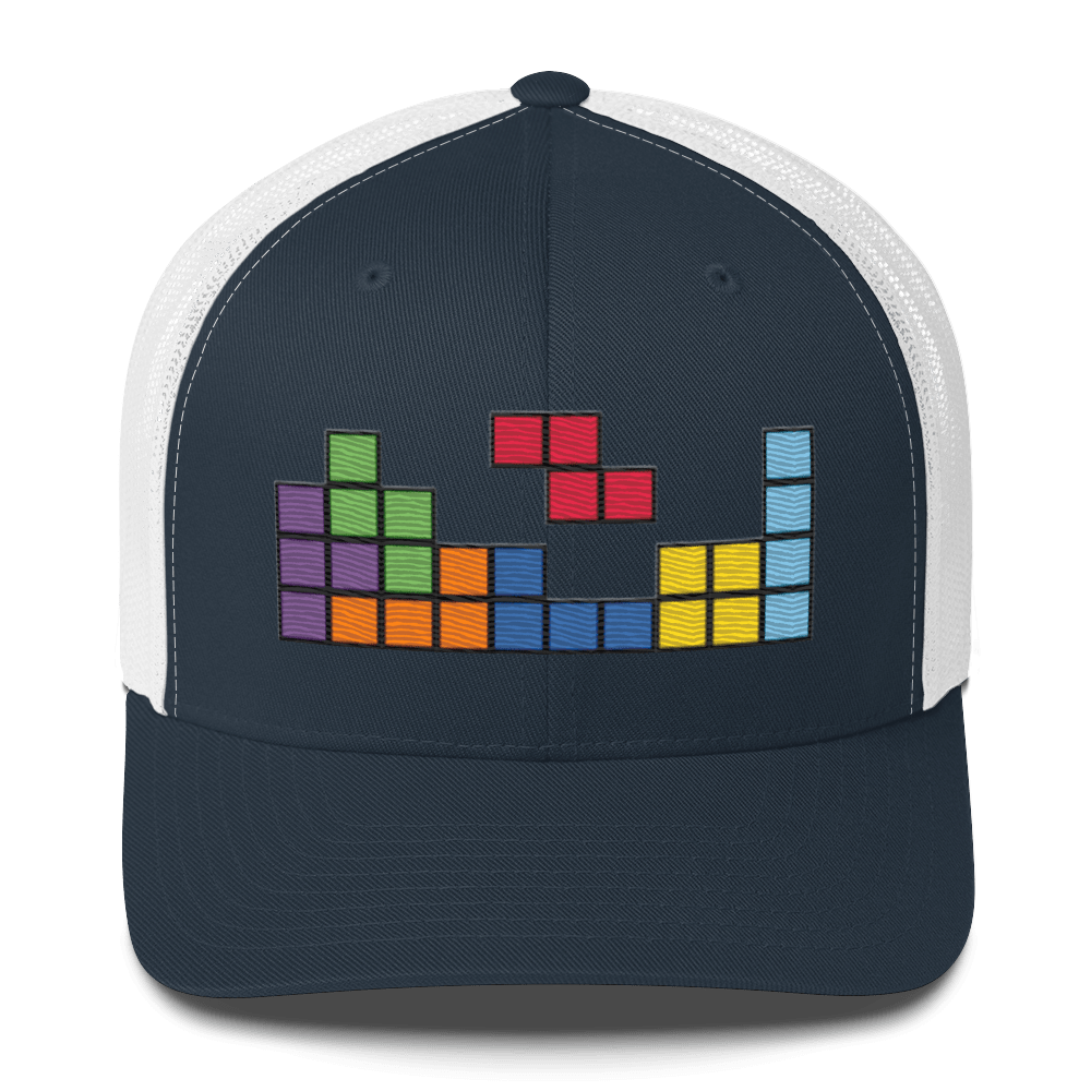 "Tetris" Blocks - Retro Trucker Hat