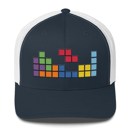 "Tetris" Blocks - Retro Trucker Hat