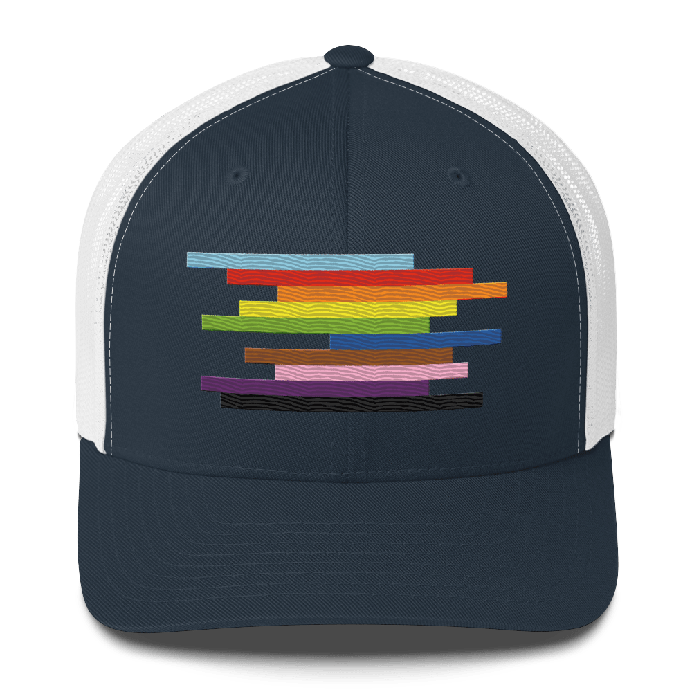 Rainbow Slats - Retro Trucker Hat