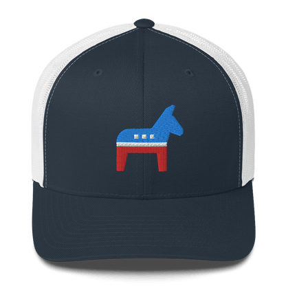 Donkey - Democrat - Retro Trucker Cap