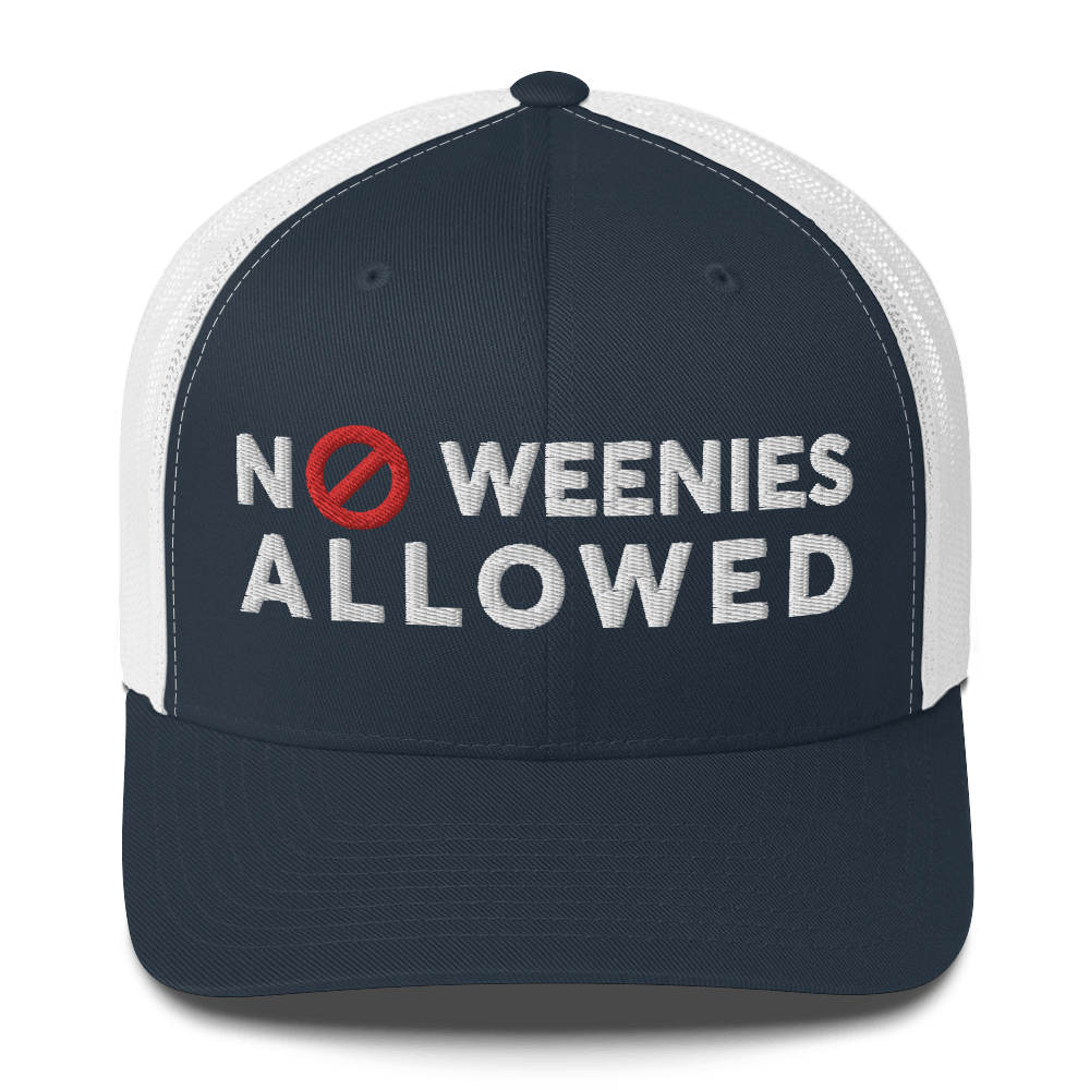 No Weenies Allowed - Retro Trucker Hat