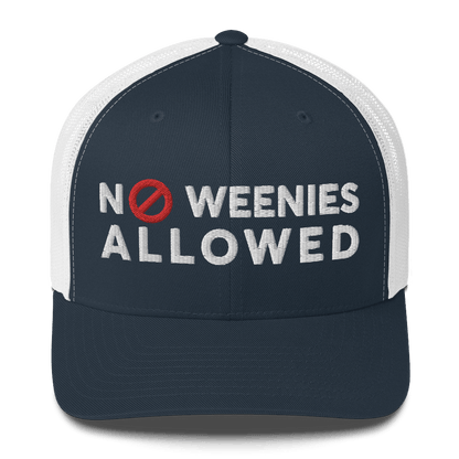 No Weenies Allowed - Retro Trucker Hat