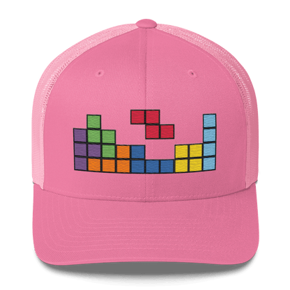 "Tetris" Blocks - Retro Trucker Hat