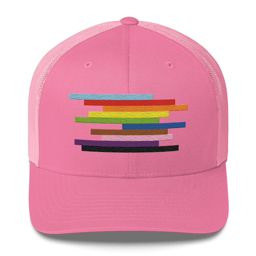 Rainbow Slats - Retro Trucker Hat