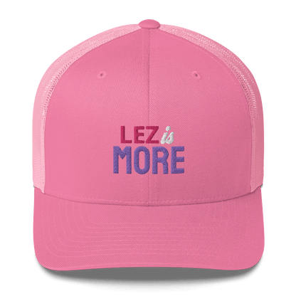 Lez is More - Retro Trucker Hat