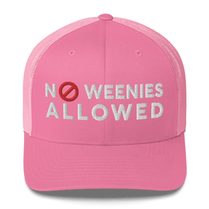 No Weenies Allowed - Retro Trucker Hat