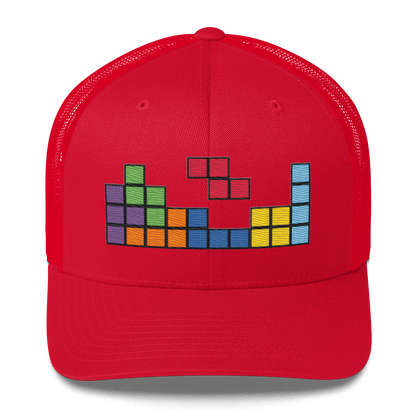 "Tetris" Blocks - Retro Trucker Hat