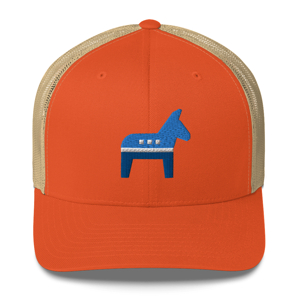 Donkey - Democrat - Retro Trucker Cap