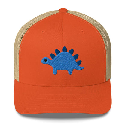 Stegosaurus Dino - Retro Trucker Hat