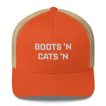 Boots 'N Cats 'N - Retro Trucker Hat