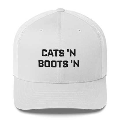 Cats 'N Boots 'N - Retro Trucker Hat