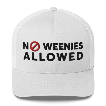 No Weenies Allowed - Retro Trucker Hat