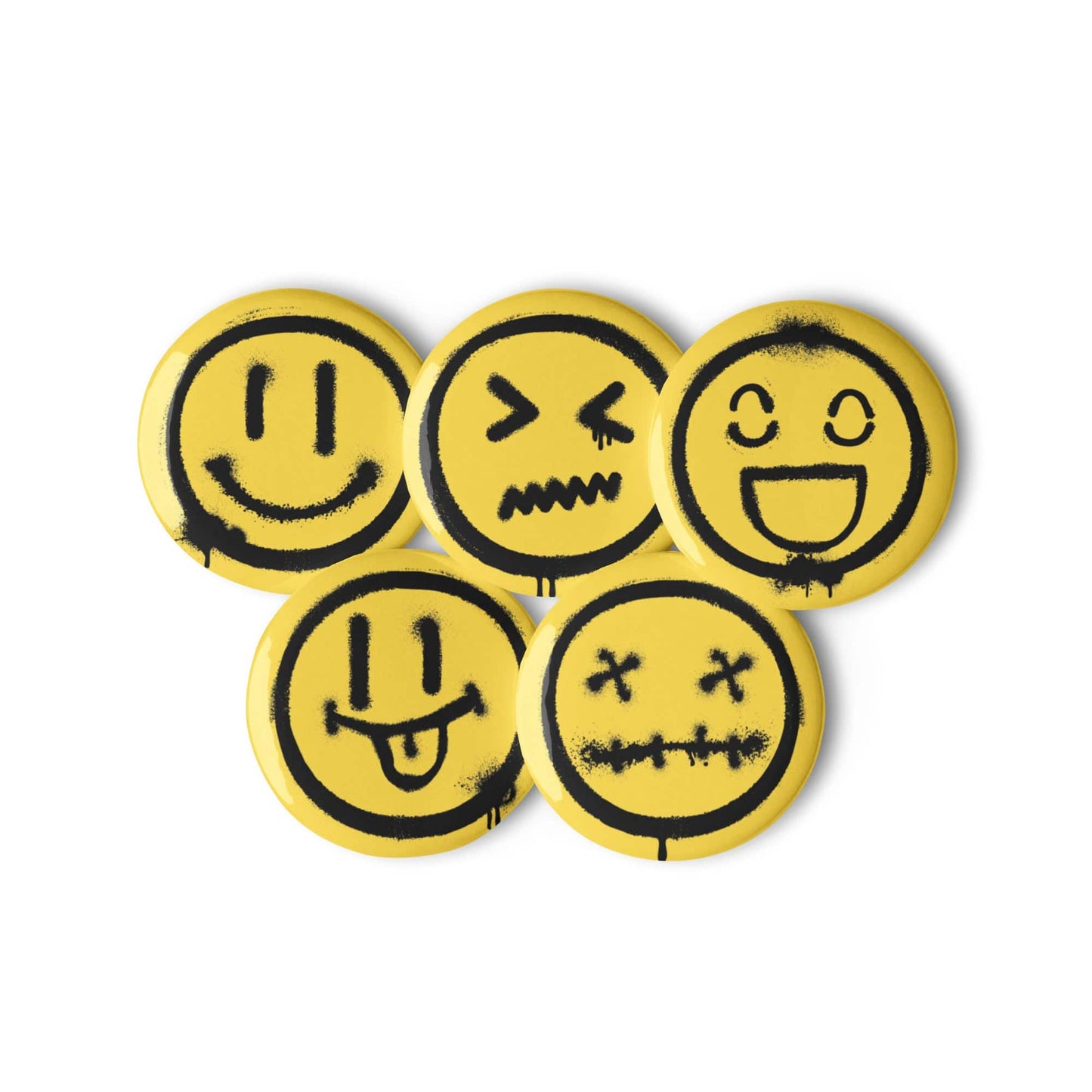 Smiley Pins - Set A