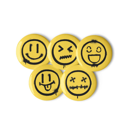 Smiley Pins - Set A