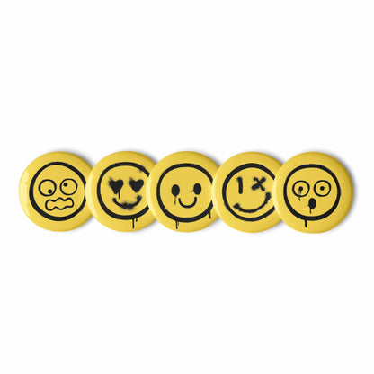 Smiley Pins - Set B