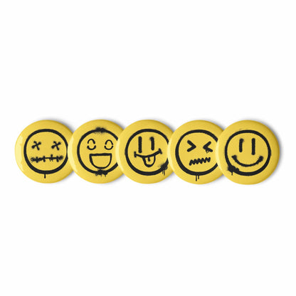 Smiley Pins - Set A