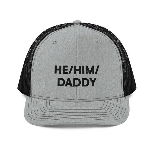 He/Him/Daddy - Retro Trucker Hat